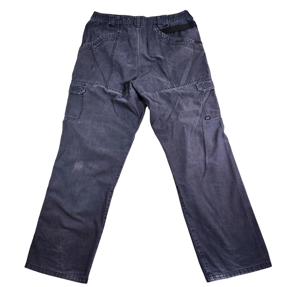 5.11 Tactical Series Cargo Pant Men 38x34 (34x32 actual) Blue Utility Distressed - Picture 7 of 14
